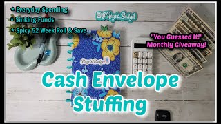 WEEKLY BUDGET \u0026 CASH STUFFING | SPICY 52 WEEK ROLL \u0026 SAVE | \