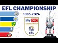 EFL Championship Winners (1893 - 2024)