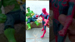 Touching story of Hulk and Spiderman | Marvel Toys #marvel #hulk #spiderman