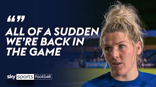 'We're back in the game' 👀 | Millie Bright's FULL post-match interview and title race reaction