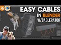 Creating EASY CABLES in Blender with CABLERATOR! (New Blender Add-On!)