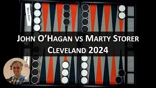 John O'Hagan vs Marty Storer Backgammon Match Cleveland 2024