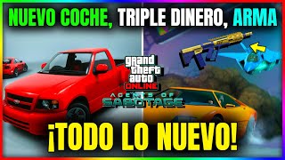 TODO LO NUEVO QUE LLEGA! NUEVA ACTUALIZACION SEMANAL GTA5 ONLINE! COCHE, ARMA, CAMBIOS, DINERO X3...