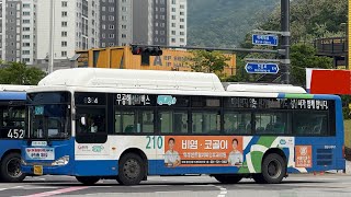 [성남] 성남시내버스 210번 전구간 주행영상