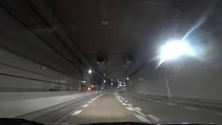 【HD車載】阪神高速2号淀川左岸線、淀川左岸舞洲 → 海老江 JCT：Hanshin Expressway Route2 Yodogawa-Sagan Line.