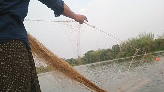 കുട്ട വഞ്ചിയിൽ കൊമ്പനെ പിടിക്കാൻ പോയതാ _Traditional Net Fishing Kerala _kutta vanji Net Fishing