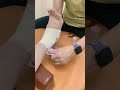 弾性包帯　バンテージ　足首の巻き方 #taping  #ankle #bandage