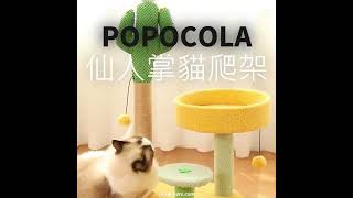 POPOCOLA - 仙人掌貓抓板貓爬架