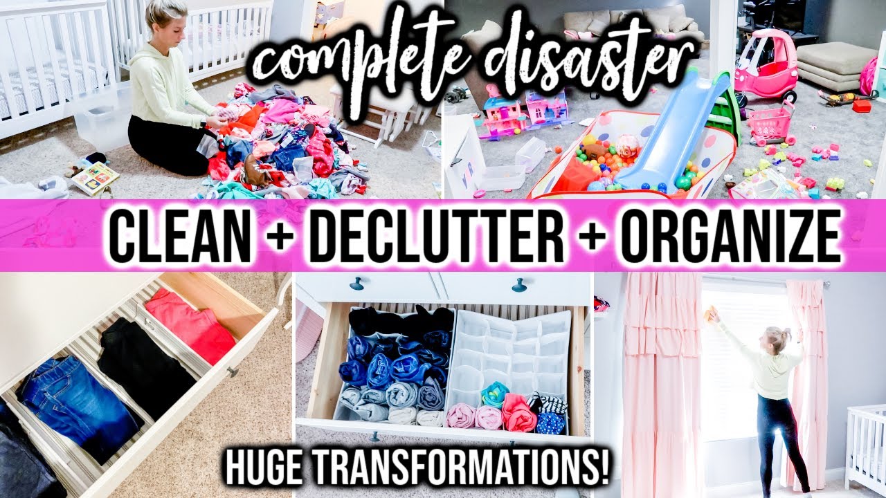 Complete Disaster Clean Declutter Organize With Me 2020 Huge
