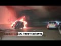 2nov2021 cte to tpe honda fit ska9418j caught fire inside the tunnel