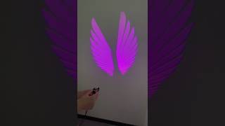 Test the angel wings car mirror lights before installation | Blazexel #carledlights #autoparts