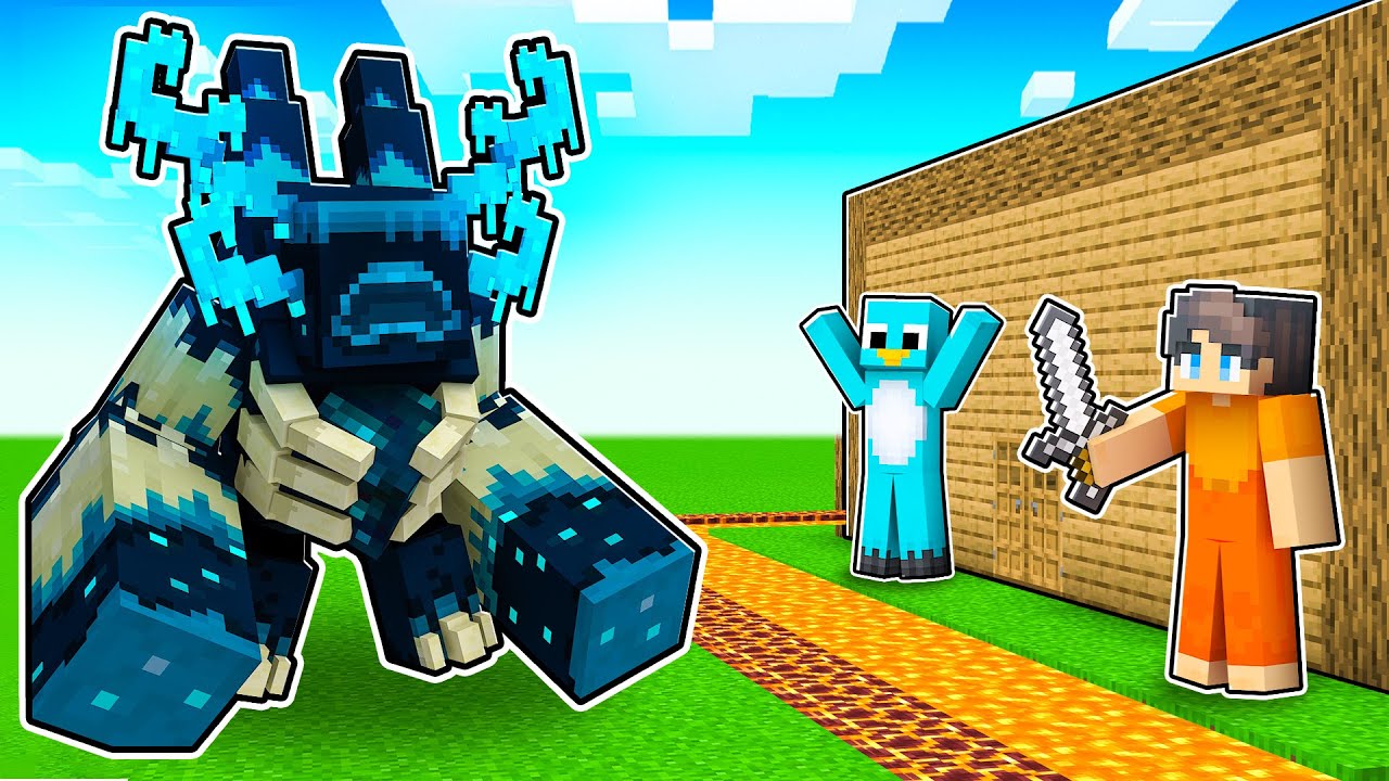 Mutant Warden Vs The Most Secure Minecraft House Youtube