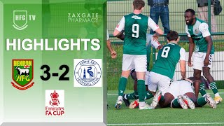 HENDON 3-2 HERNE BAY - FA Cup Highlights 1 October 2022