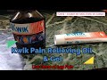 Kwik Pain Relieving Oil & Gel | Live Demo at Leg Pain