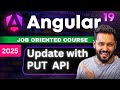 Angular 19 Tutorial #55 How to Update Data with Update API Data in Angular #angular19