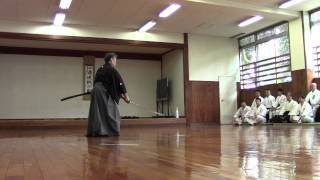 無双直伝英信流居合術 Muso Jikiden Eishin ryu iaijutsu