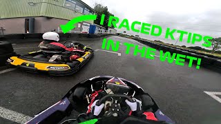 Daytona Tamworth N35 D40 Race in the WET with @kartingtips  22-07-2023