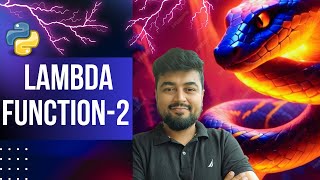 #34 Python Tutorial for Beginners | Lambda Function - 2 | Hindi #pythontutorial #lambda