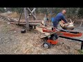 diy firewood processor low cost easy build.