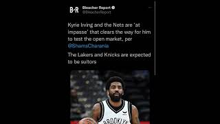 The Lakers COULD PURSUE Kyrie especially after this news of Kyrie and The Nets🤔🤔😳
