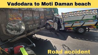 VADODARA TO MOTI DAMAN BEACH | DELHI TO GUJARAT RIDE | NON STOP RIDE