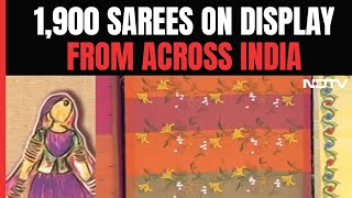 Republic Day Parade | 1,900 Sarees From Different States On Display At Republic Day Parade