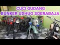 CUCI GUDANG MOTOR ANTIK BUNKER UDHUG SOERABAJA | Mas Ariek