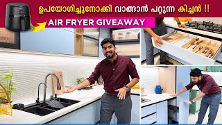 കിടിലൻ ഒരു കിച്ചൻ കണ്ടാലോ 😍😍 | Trending Modular Kitchen Design 2025 | Roomy Ventures