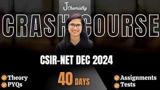 Crash Course CSIR NET Chemistry | CSIR NET Chemical Science Preparation |CSIR NET December 2024 exam