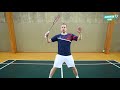 badminton flat game power drives