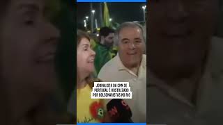 Jornalista da CNN Portugal foi hostilizado por bolsonaristas no Rio após eleição #shorts