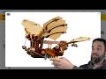 LEGO Icons Leonardo da Vinci's Flying Machine first impressions! 10363