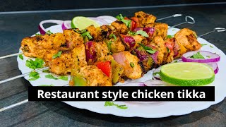 Restaurant style chicken tikka at home/chicken tikka recipe/ரெஸ்டாரென்ட் ஸ்டைல் சிக்கன் டிக்கா