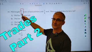 Practice Problems #2 to Prepare for Trades Math Test with Link