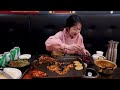 소곱창이랑 대창 땡겨서 먹다보니.. 38만원🔥 사장님이 걱정된대요🤣 daechang intestines beef tripe mukbang