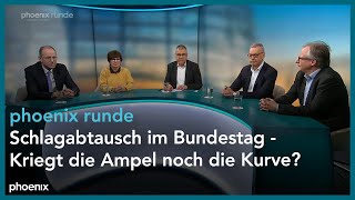 phoenix runde: Schlagabtausch im Bundestag - Kriegt die Ampel noch die Kurve?