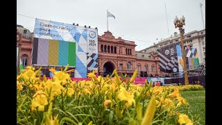 Festival “Democracia para siempre” I Día de la Democracia y los Derechos Humanos