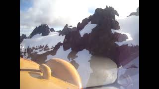 British Columbia Snow Capped Mountain by De Havilland Beaver Seaplane with Jim the Pilot