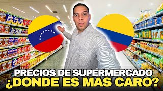 SUPERMERCADO en Venezuela: ¿MÁS BARATO que en Colombia?