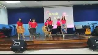 外婆的澎湖湾 Performance By Umamalo Line Dance Group Choreographed By Adeline Cheng (Malaysia)