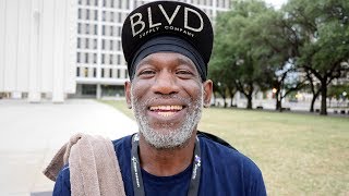 Richard is a homeless veteran. When I handed him new socks, I was not prepared for his reaction.