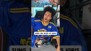 SUNG JIN-WOO VS IGRIS #anime #comedy #sololeveling
