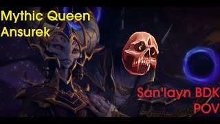 Mythic Queen Ansurek | San'Layn Blood DK POV | Deception