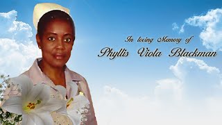 In Memory of Phyllis Blackman