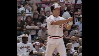 Brewers at Orioles 4/4/88 Opening Day