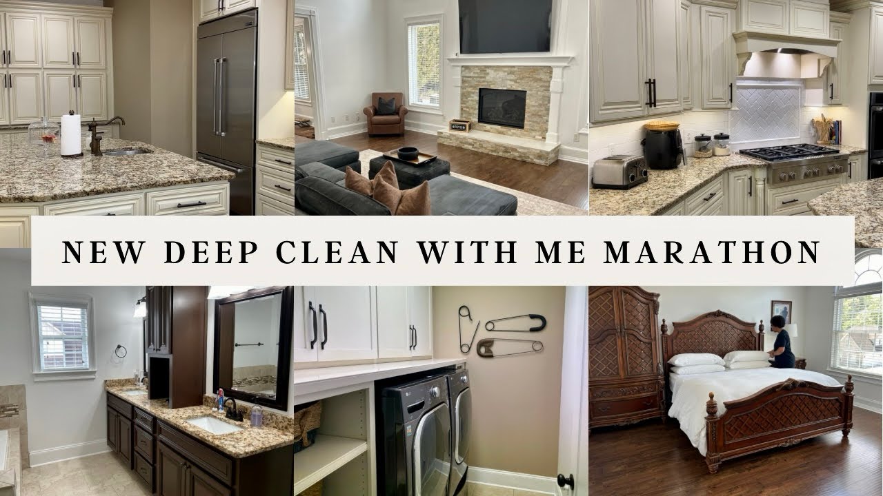 New Deep Clean With Me Marathon Cook Clean Organize Declutter