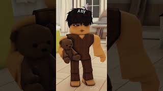 The Teddy's Message | Roblox Horror Story #horrorstories #shortsvideo