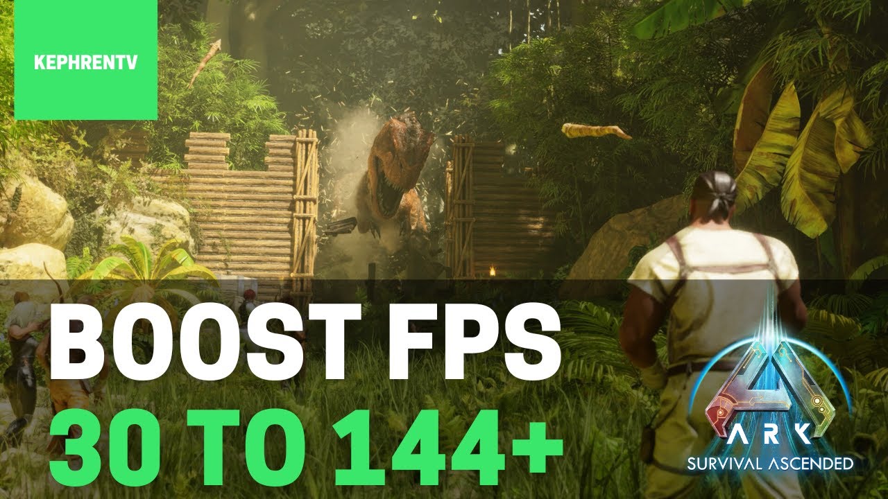 BEST PC Settings For ARK Survival Ascended! (Maximize FPS & Visibility ...