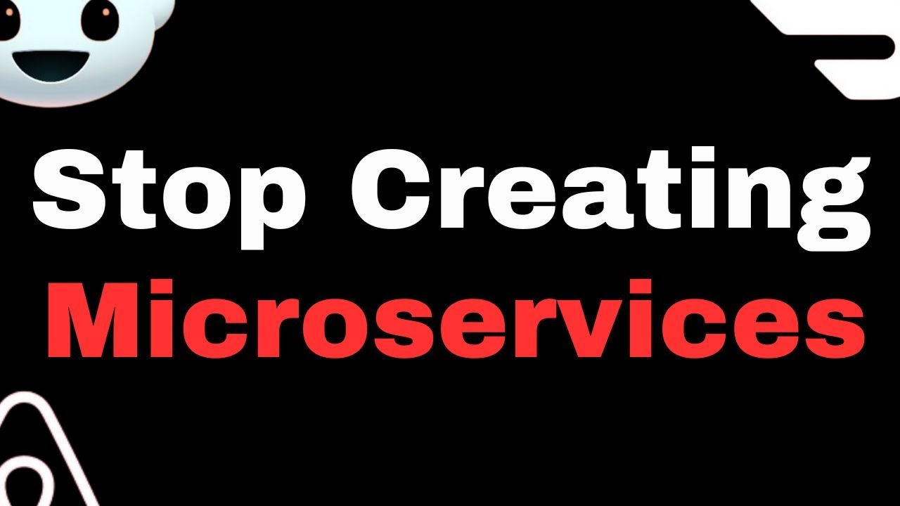 Microservices Are Technical Debt Youtube
