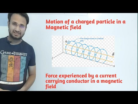 MAGNETIC EFFECTS OF CURRENT ||PART :-3 ||MOTION OF CHARGED PARTICLE IN ...